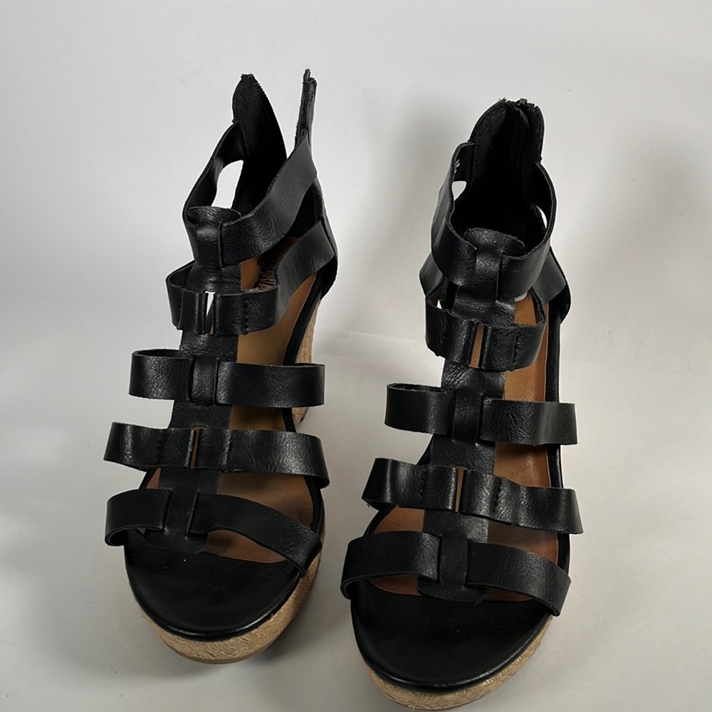 BRASH Black womens sandals SİZE:9 l